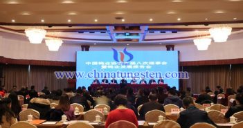 中國鎢協六屆八次理事會暨中國鎢業發展報告會