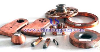 tungsten copper parts scrap picture