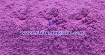 V-doped violet tungsten oxide Chinatungsten picture