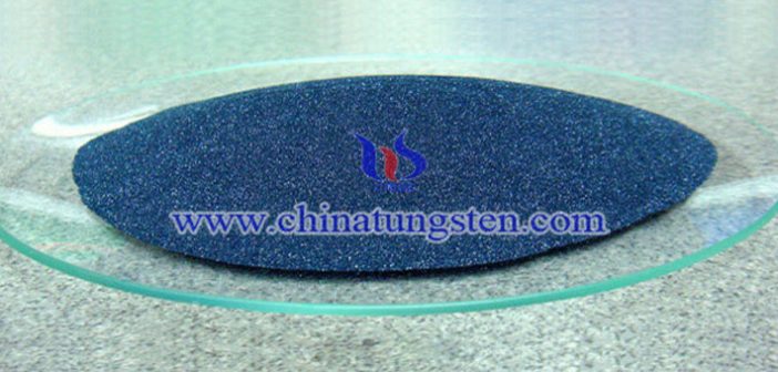 blue tungsten oxide picture