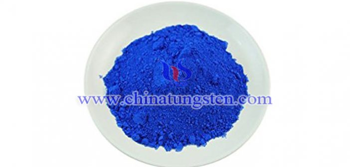 medium blue tungsten oxide picture