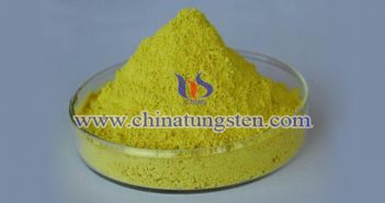 optical grade yellow tungsten oxide picture