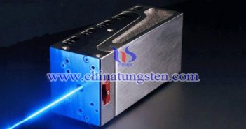 tungsten alloy construction part in gas laser picture