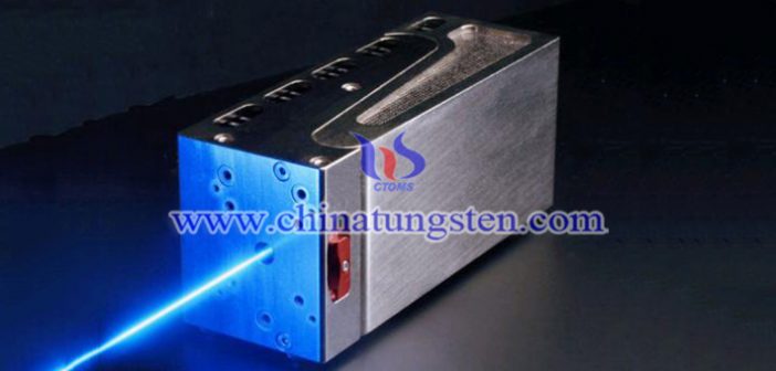 tungsten alloy construction part in gas laser picture