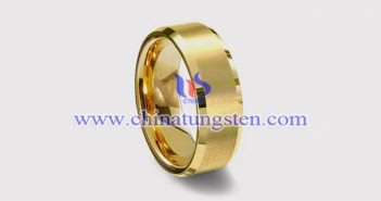 tungsten alloy gold plated jewelry picture