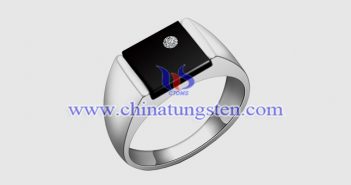 tungsten alloy jewelry picture