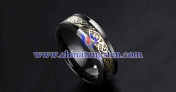 tungsten alloy military ring picture