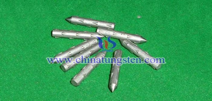 tungsten alloy nail fishing sinker picture