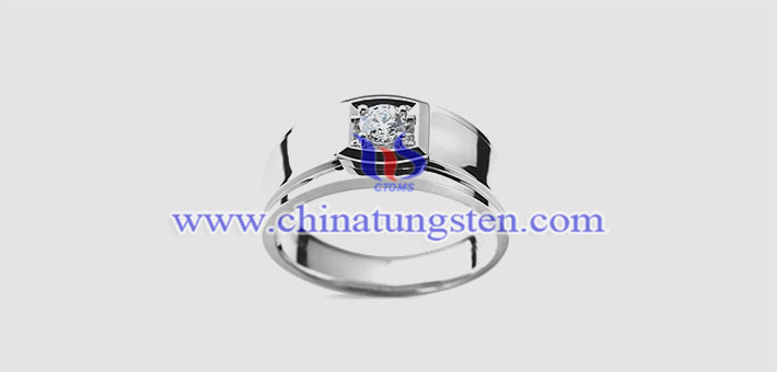 tungsten alloy wedding rings picture
