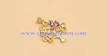 gold plated tungsten alloy pachira pendant picture