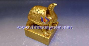 gold plated tungsten alloy seal picture