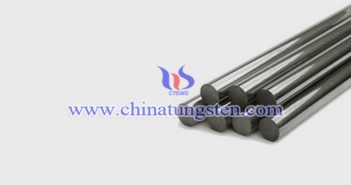 magnetic tungsten alloy rod picture