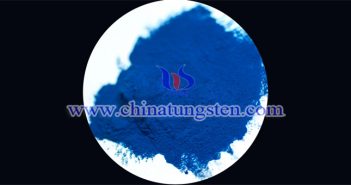 nano cesium tungsten oxide applied for nano-ceramic color master Chinatungsten pic