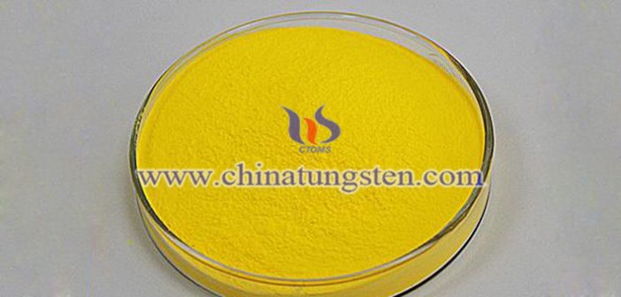 tungsten acid applied for heat insulating window glass picture