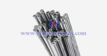 tungsten alloy rod with hole picture