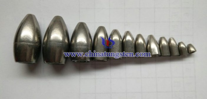 tungsten bullet fishing weight picture