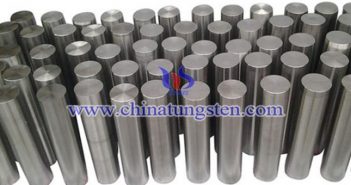 ASTM B777-99 class4 tungsten alloy rod picture