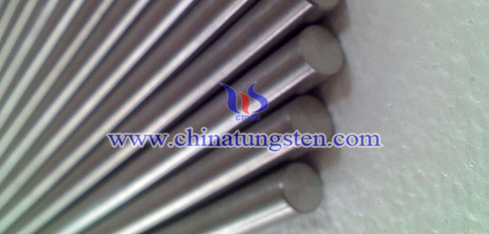 Anviloy 4200 tungsten alloy rod picture