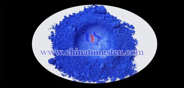 blue tungsten oxide nanopowder applied for ceramic microsphere image