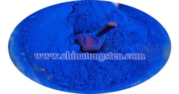 transparent thermal insulation material blue tungsten oxide image