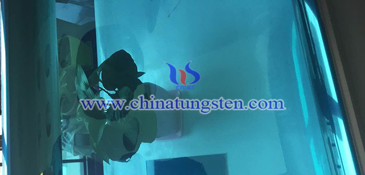transparent thermal insulation material blue tungsten oxide nanopowder picture