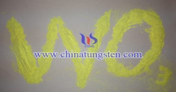 tungsten trioxide powder applied for thermal insulating glass image