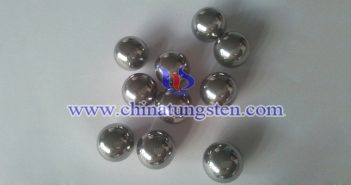 high temperature resistance tungsten alloy ball picture