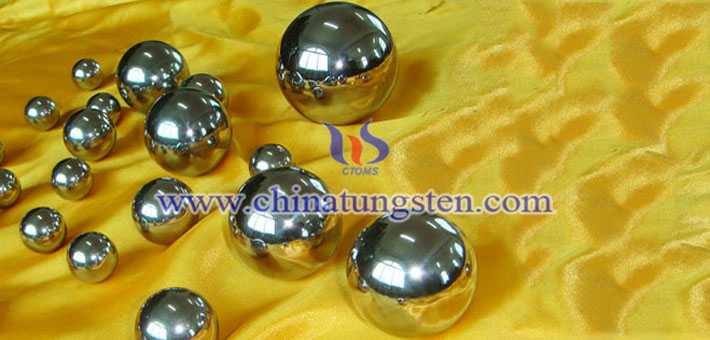 95WNiFe tungsten alloy ball picture