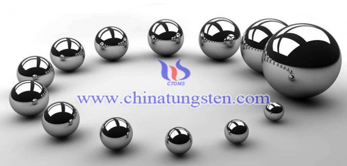 97WNiFe tungsten alloy ball picture