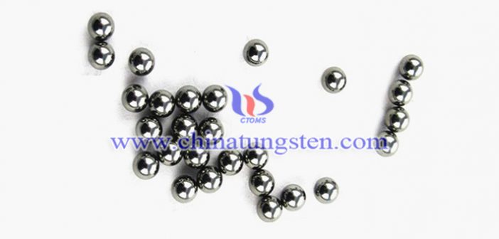 ASTM B777-15 class1 tungsten alloy ball picture