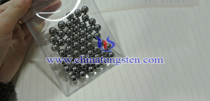 ASTM B777-15 class4 tungsten alloy ball picture