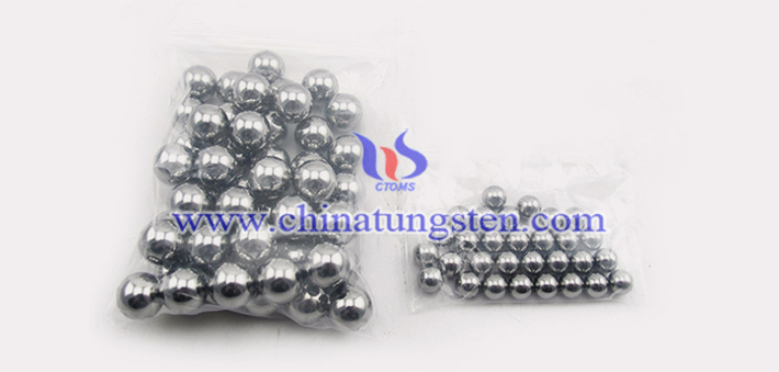 ASTM B777-99 class2 tungsten alloy ball picture