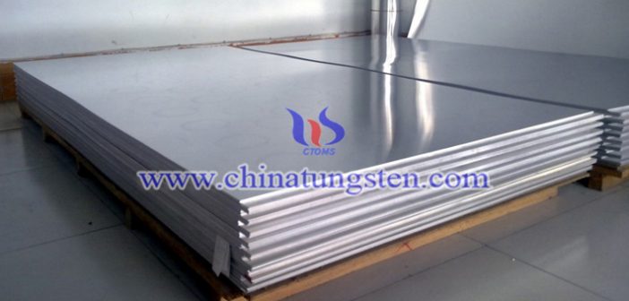 ASTM B777-99 class2 tungsten alloy plate picture