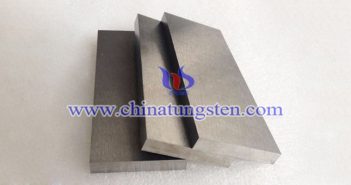Anviloy 4100 tungsten alloy plate picture