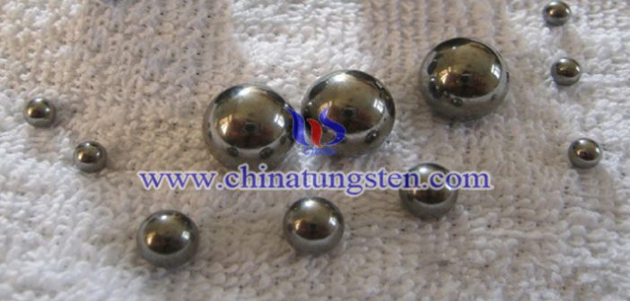 Anviloy 4200 tungsten alloy ball picture