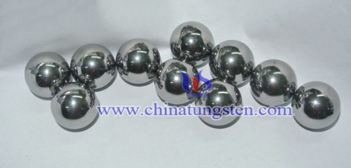 W-Ni-Fe tungsten alloy ball picture