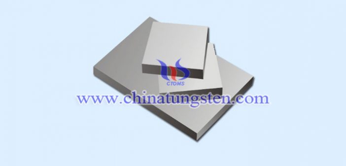 high purity tungsten alloy plate picture