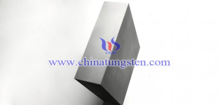 high specific gravity tungsten alloy plate picture