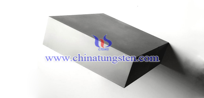 high specific gravity tungsten alloy plate picture