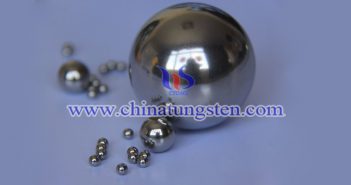 tungsten alloy valve ball picture
