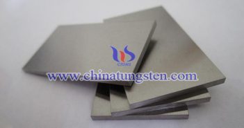 wear resistant tungsten alloy plate picture