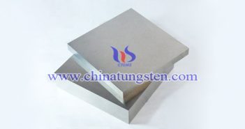 100x100x6mm tungsten alloy plate picture