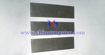 400x128x3mm tungsten alloy plate picture