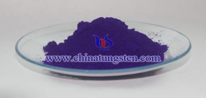 thermal absorption agricultural plastic film violet tungsten oxide powder WO2.72 image