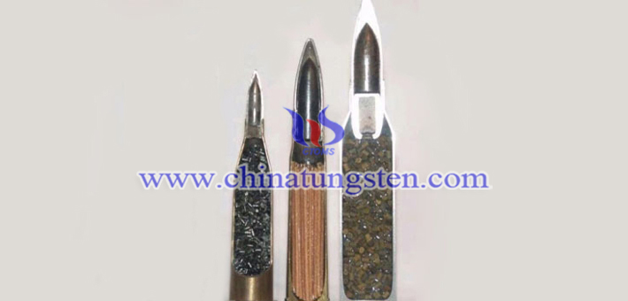 tungsten alloy kinetic energy armour-piercing bullet picture