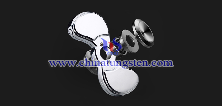tungsten alloy fidget spinner for decompression picture
