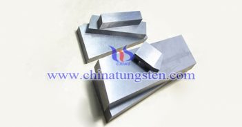 ASTM B777-99 class2 tungsten alloy brick picture