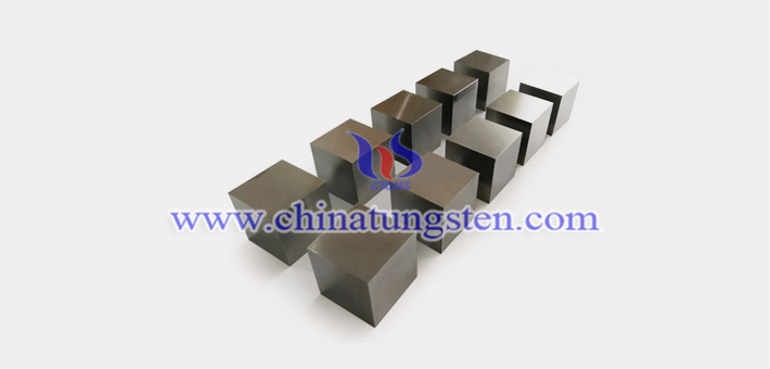 ASTM B777-99 class3 tungsten alloy brick picture