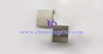 ASTM B777-99 class4 tungsten alloy brick picture