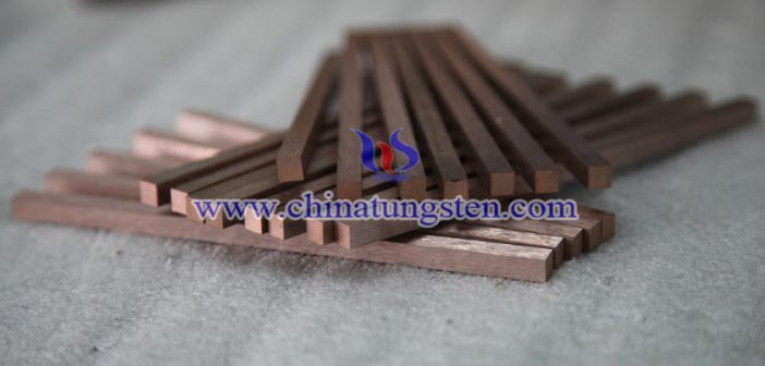 Tungsten Copper Bar Picture
